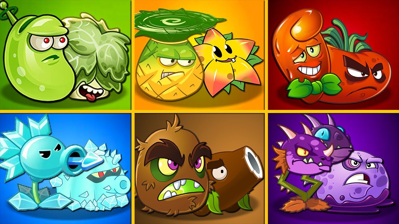 Plants Vs Zombies 2 | All TEAM RANDOM Plants Power-Up! vs Deep Sea Gargantuar (PVZ2)