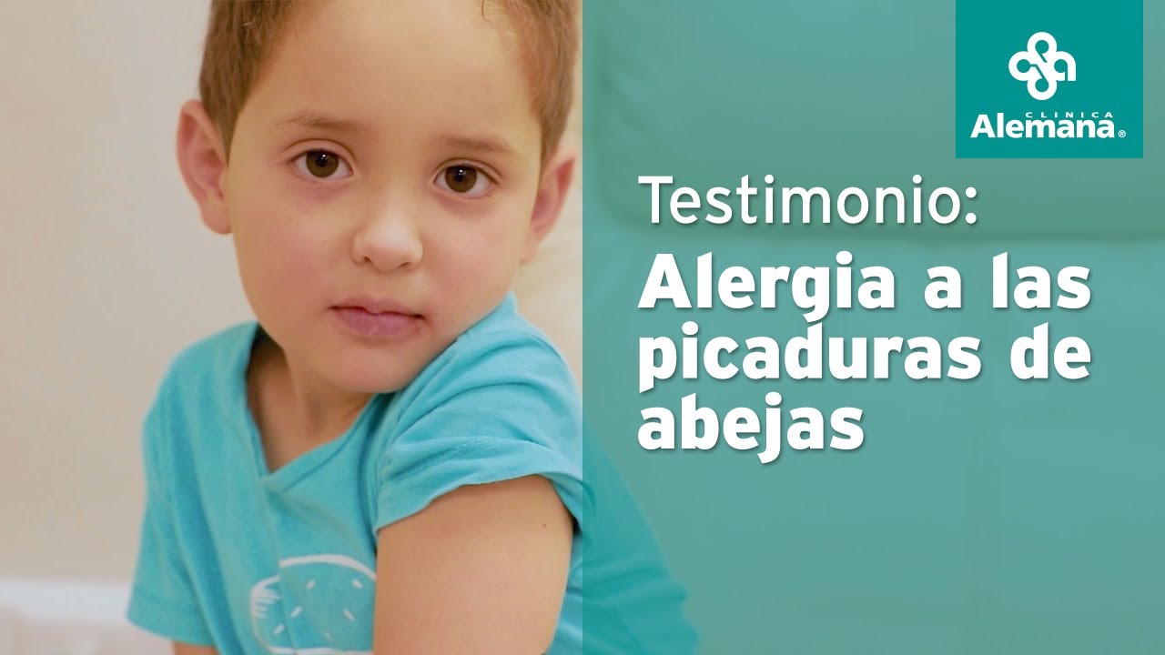 Paciente alérgico a las picaduras de abejas - Clínica Alemana