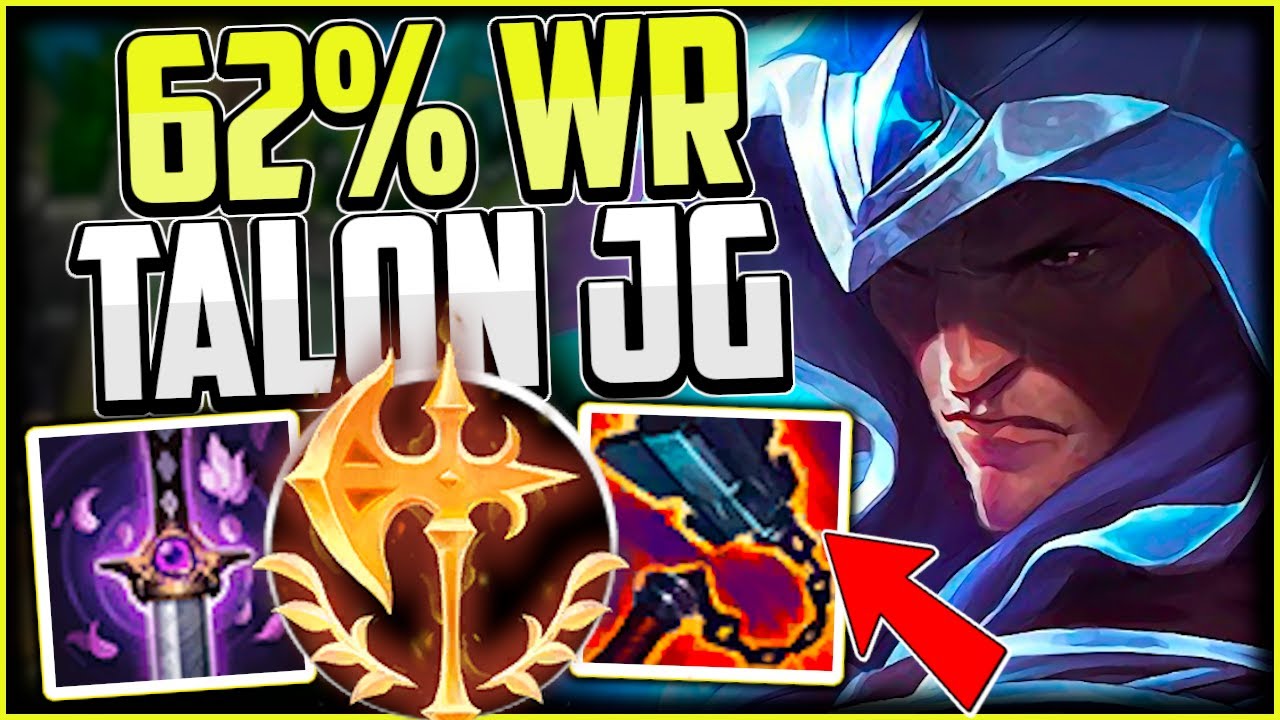 EASY 62% Win Rate TALON JUNGLE BUILD [OP LOW ELO CARRY] | Talon Guide Season 11 League of Legends