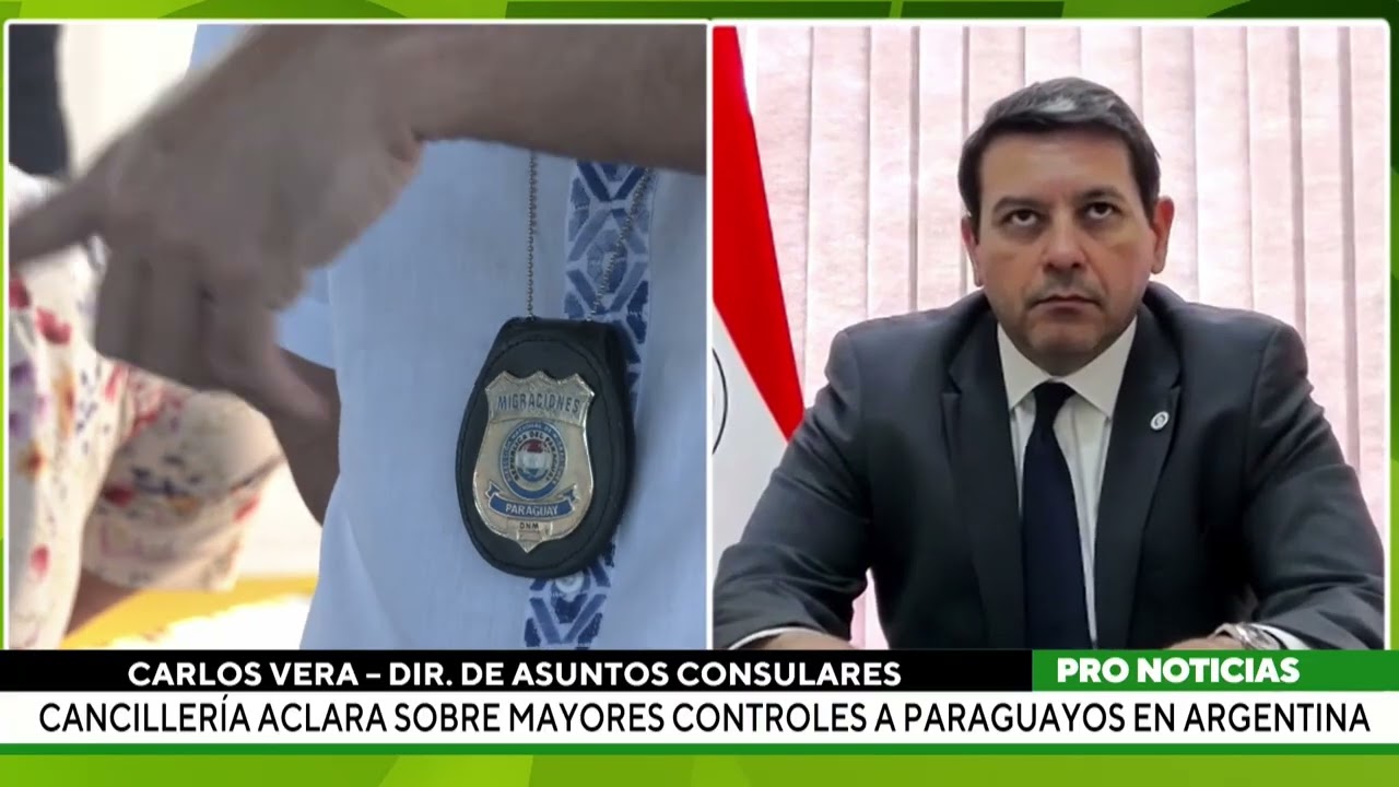 Cancillería aclara mayores controles a paraguayos en Argentina