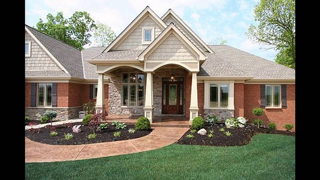Red brick home exterior ideas