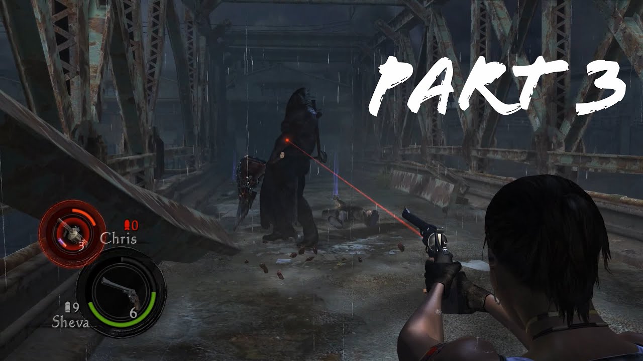 Resident Evil 5: Night Terror Story Mod Chapter 2-1, pt.1 (Co-op Playthrough with scyfy_)