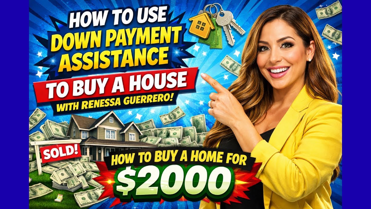 How To Use Down Payment Asssistance To Buy A House With Renessa Guerrero