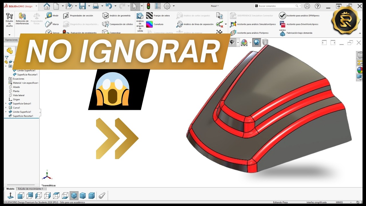 El Secreto del Moldeo en SolidWorks: ¡Domina el Ángulo de Salida!