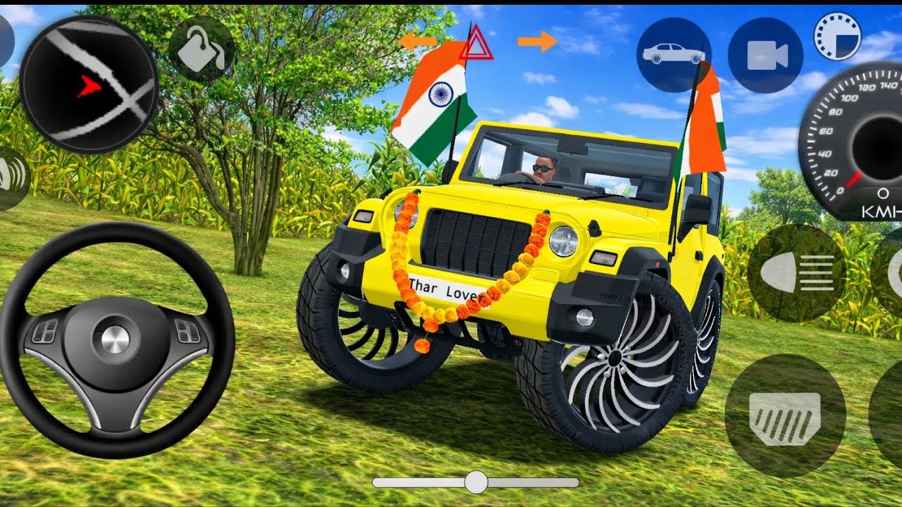 Modified Mahindra Thar Car Games: Indian Cars (Gadi Wala Game) - Car Game Android Gameplay 2026