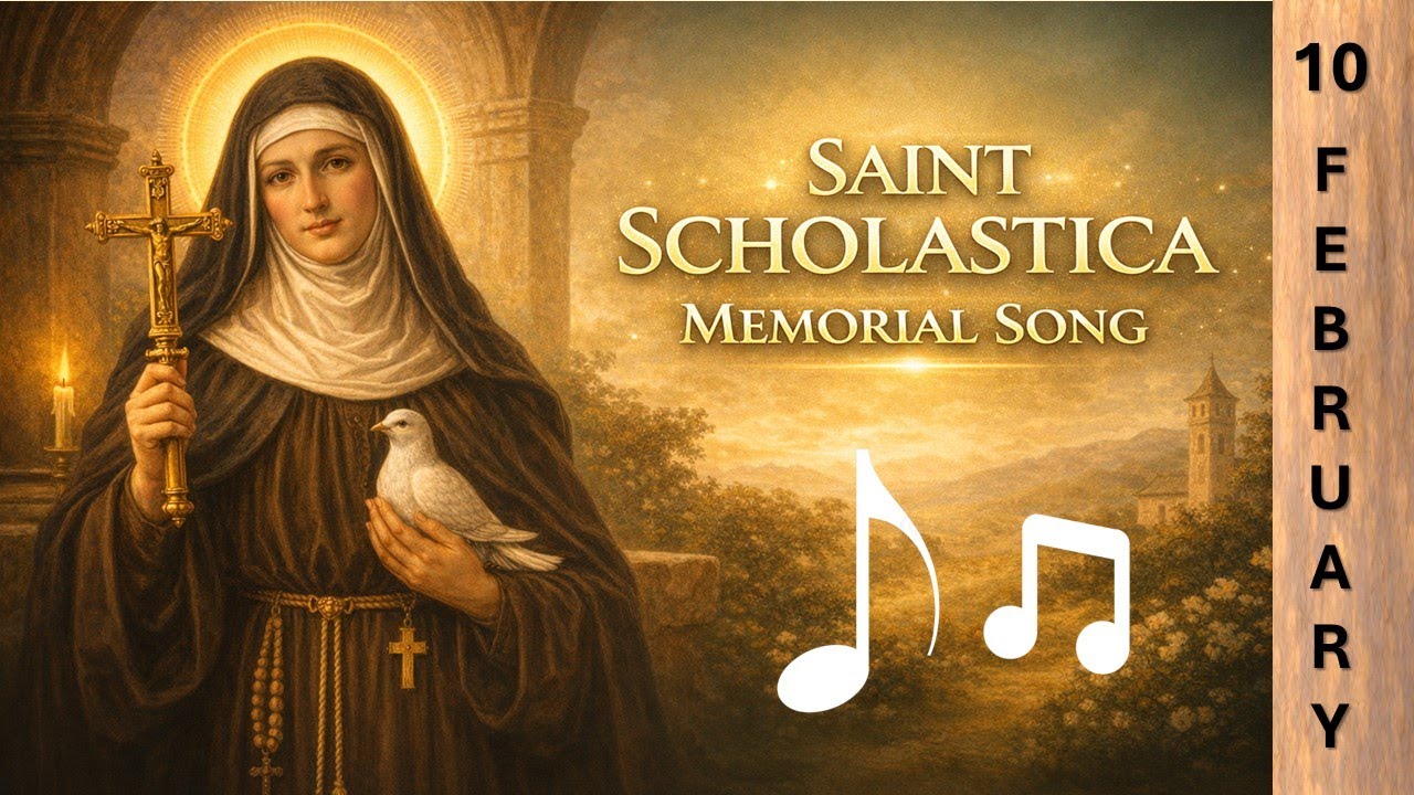 SAINT SCHOLASTICA MEMORIAL SONG | 10TH FEBRUARY