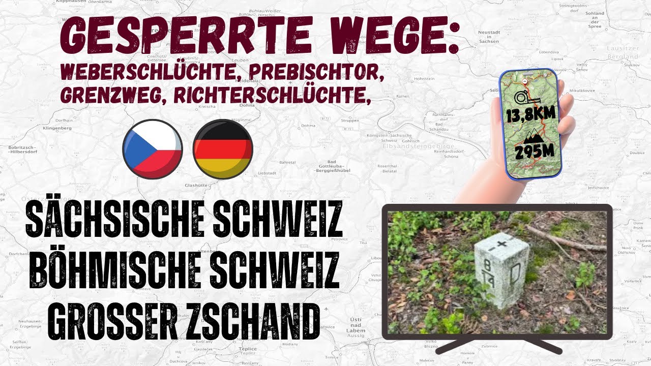 Zeughaus | Weberschlüchte | Auf dem Prebischtor | Grenzweg | Richterschlüchte