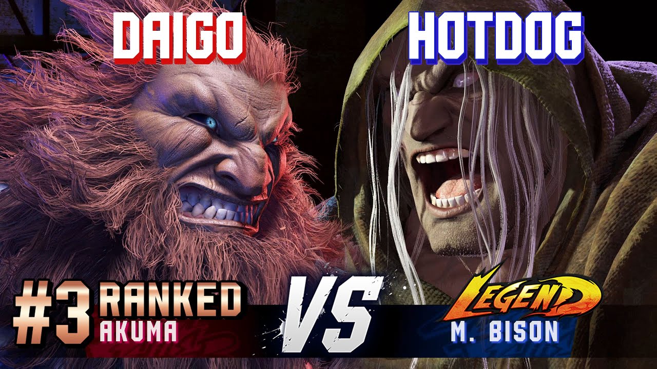 SF6 ▰ DAIGO (#3 Ranked Akuma) vs HOTDOG29 (M.Bison) ▰ High Level Gameplay