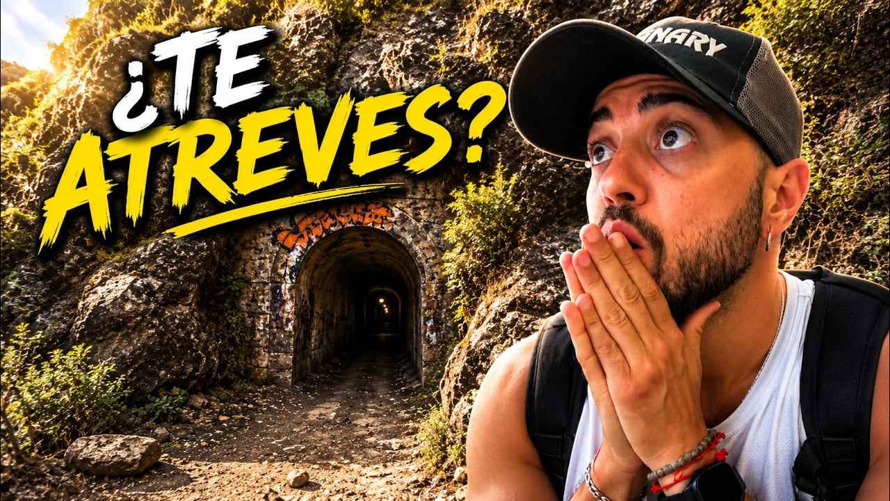 Nos adentramos en el BÚNKER OCULTO de San Andrés 😱 (URBEX + sendero) y esto había dentro 😳
