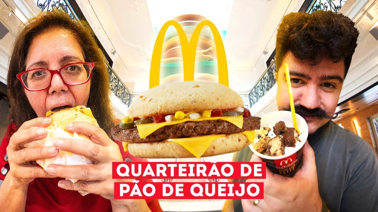 O QUE TEM NO MCDONALD'S EXCLUSIVO DE SP? | M&Eacute;QUI 1000