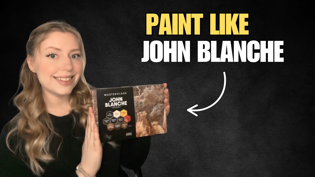 PAINTING MINIATURES LIKE A PRO WITH John Blanche's Army Painter Set!