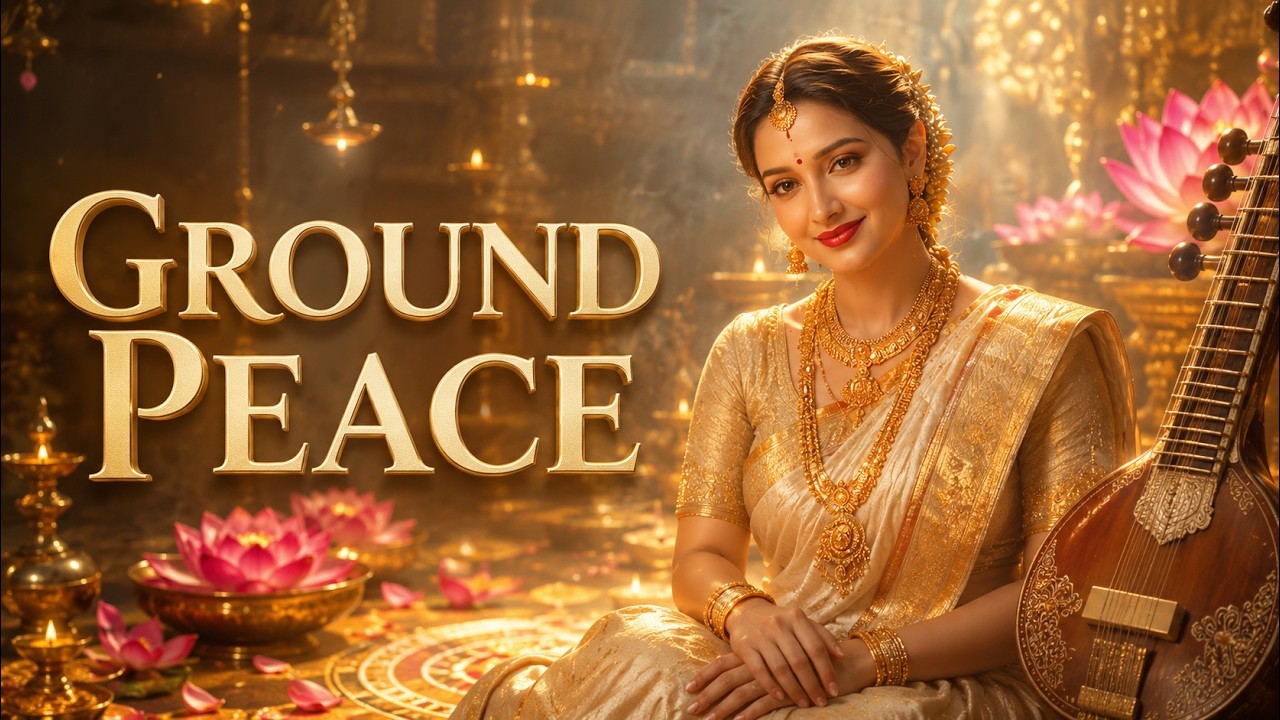 Lakshmi Mantra &mdash; Body Finds Ground | 432Hz Indian Grounding