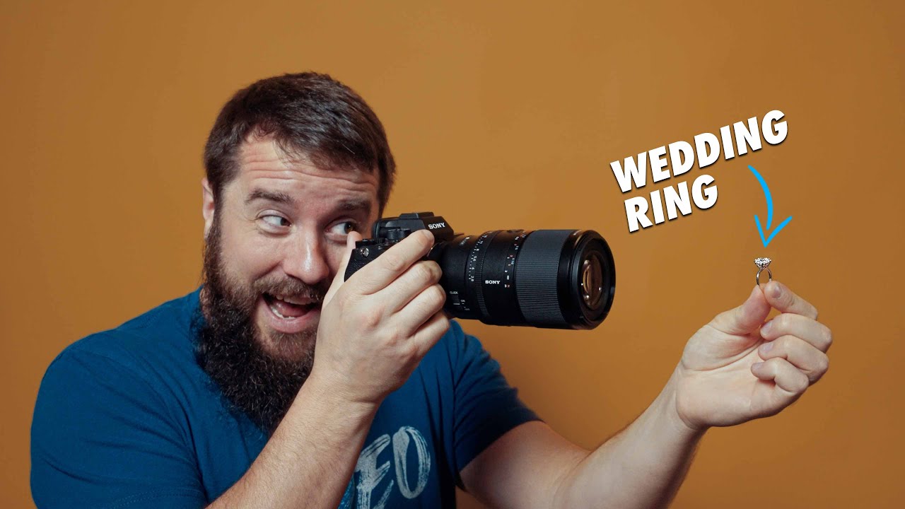 Sony's New Macro Lens Is PERFECT For Wedding Ring Shots - 100mm GM Review