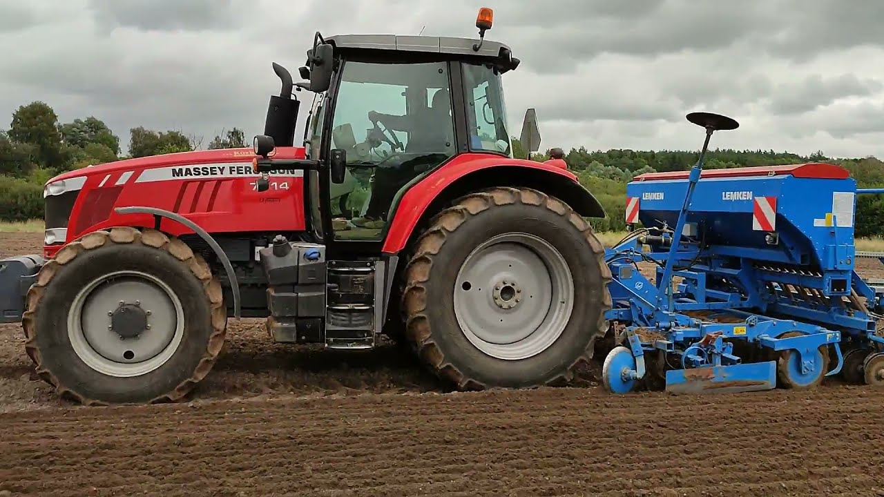 Siew Rzepaku 2021 ! U Rafała | Massey Ferguson 7614 & Lemken Sapir 7 Zachodniopomorskie 💪