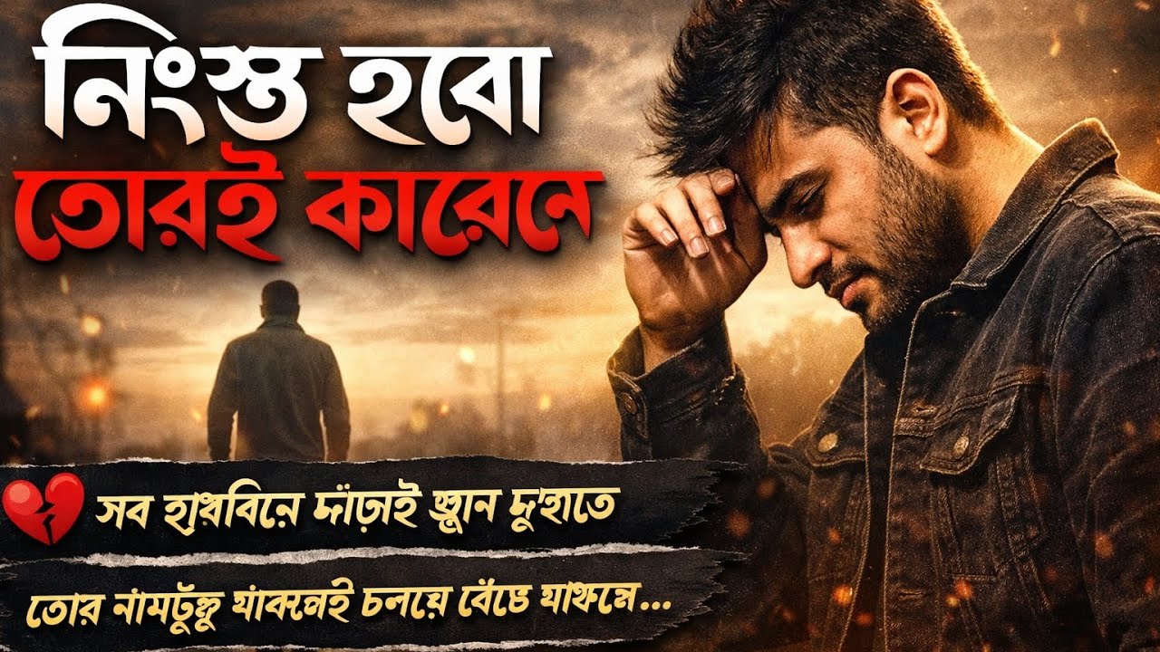 নিঃস্ব হবো তোরই কারণে | কষ্টের বাংলা গান | Heart Touching Sad Song#SoundVerse@officil2026