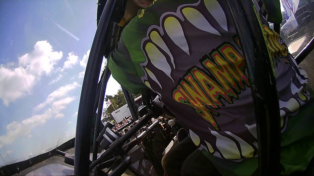 What is it like inside the Swamp Thing 4x4 Monster Truck