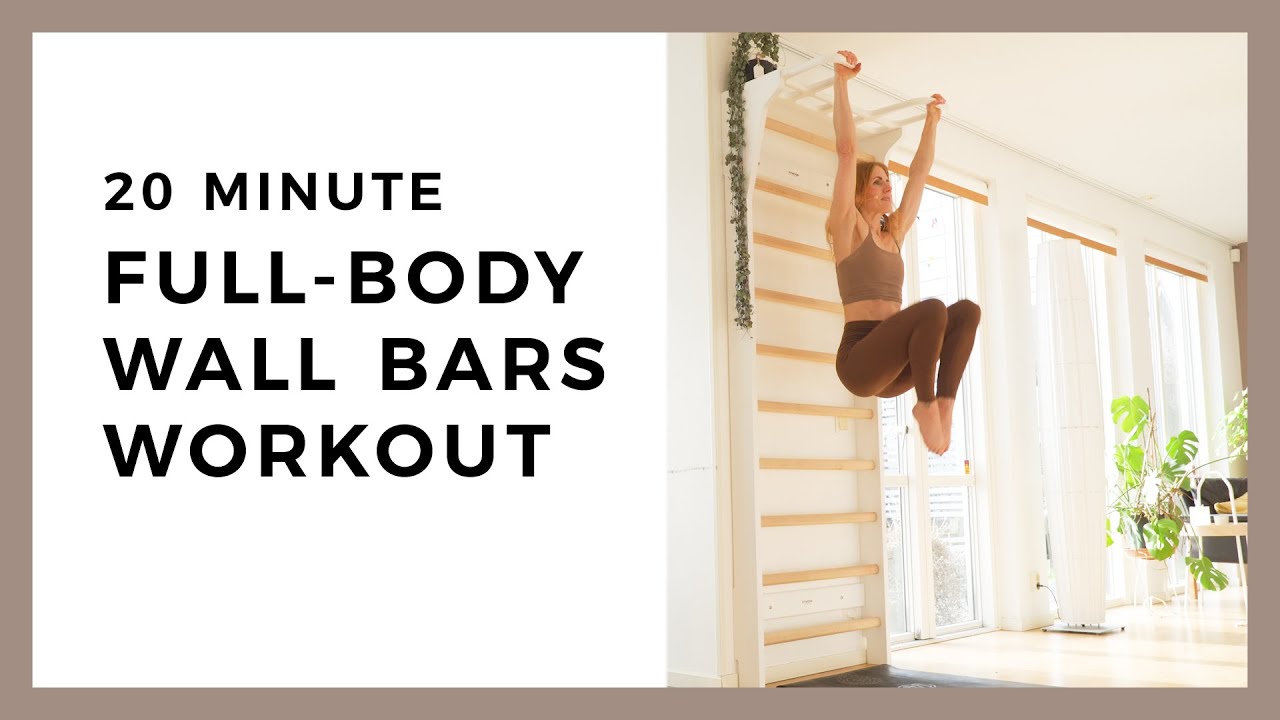 Full-Body Swedish Ladder Wallbars Workout to get fit, strong and sculpted