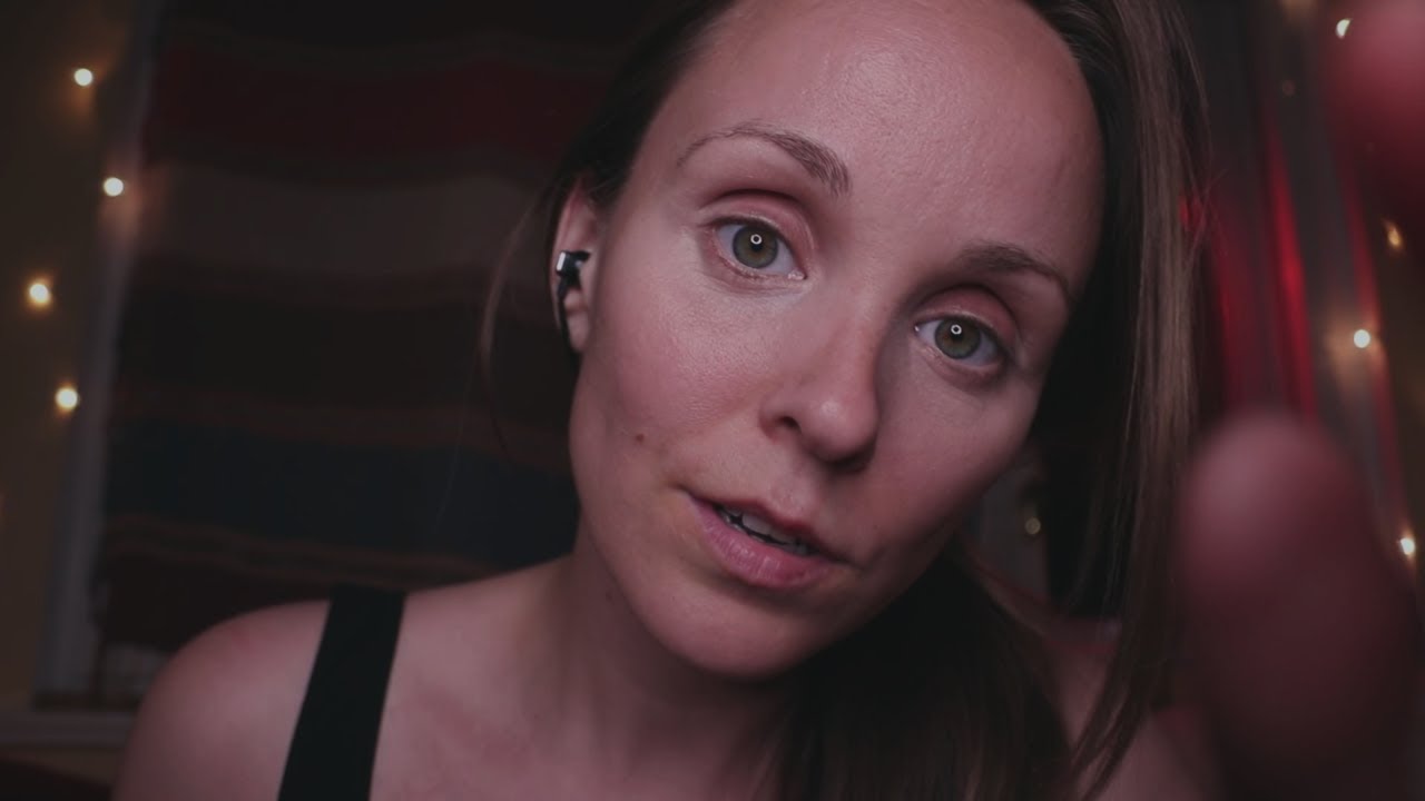 Gemütliche ASMR Nachtsession (Massage, Tee, Kartenziehen, Brushing Sounds) | Deutsch/ German