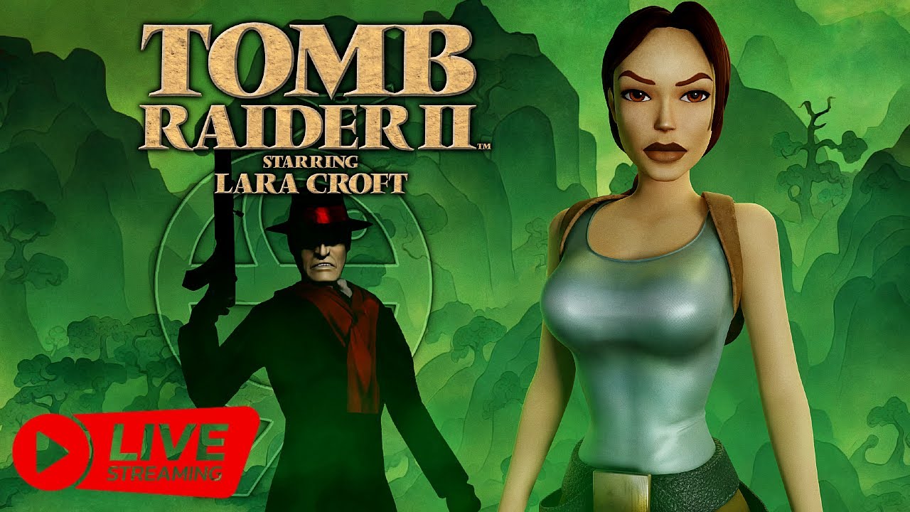 FULL China & Venice Walkthrough - Tomb Raider 2 Remastered Stream