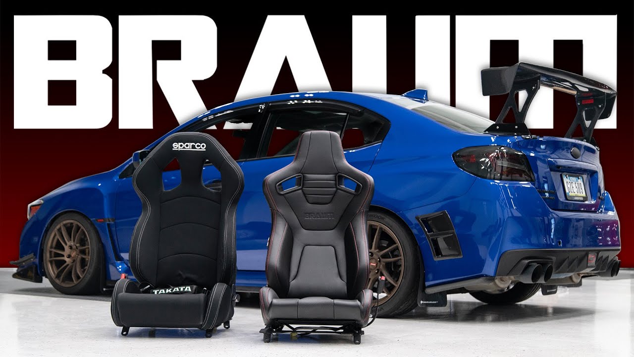 Новые сиденья для WRX