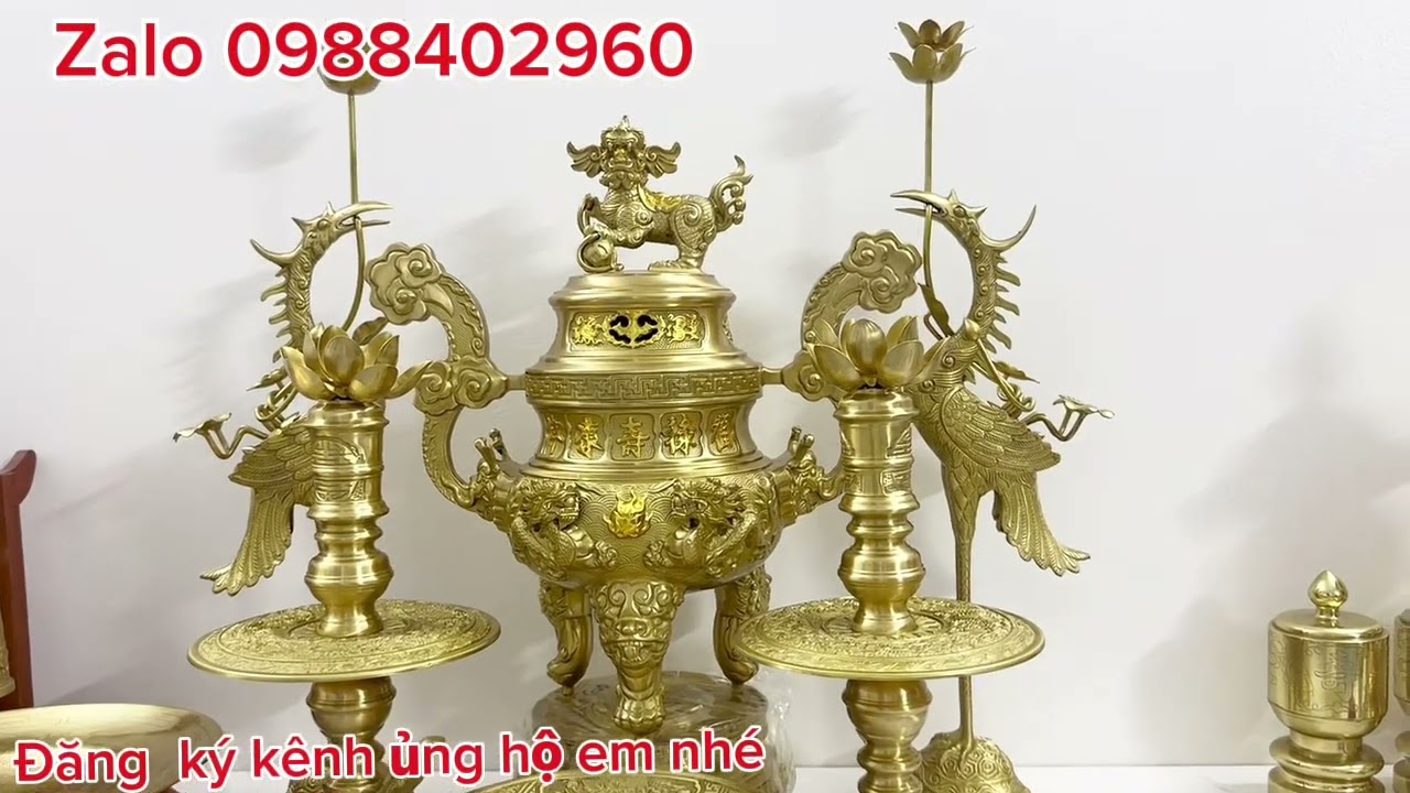 Ngũ sự cao 65cm mầu vàng mộc , giá trên 11tr