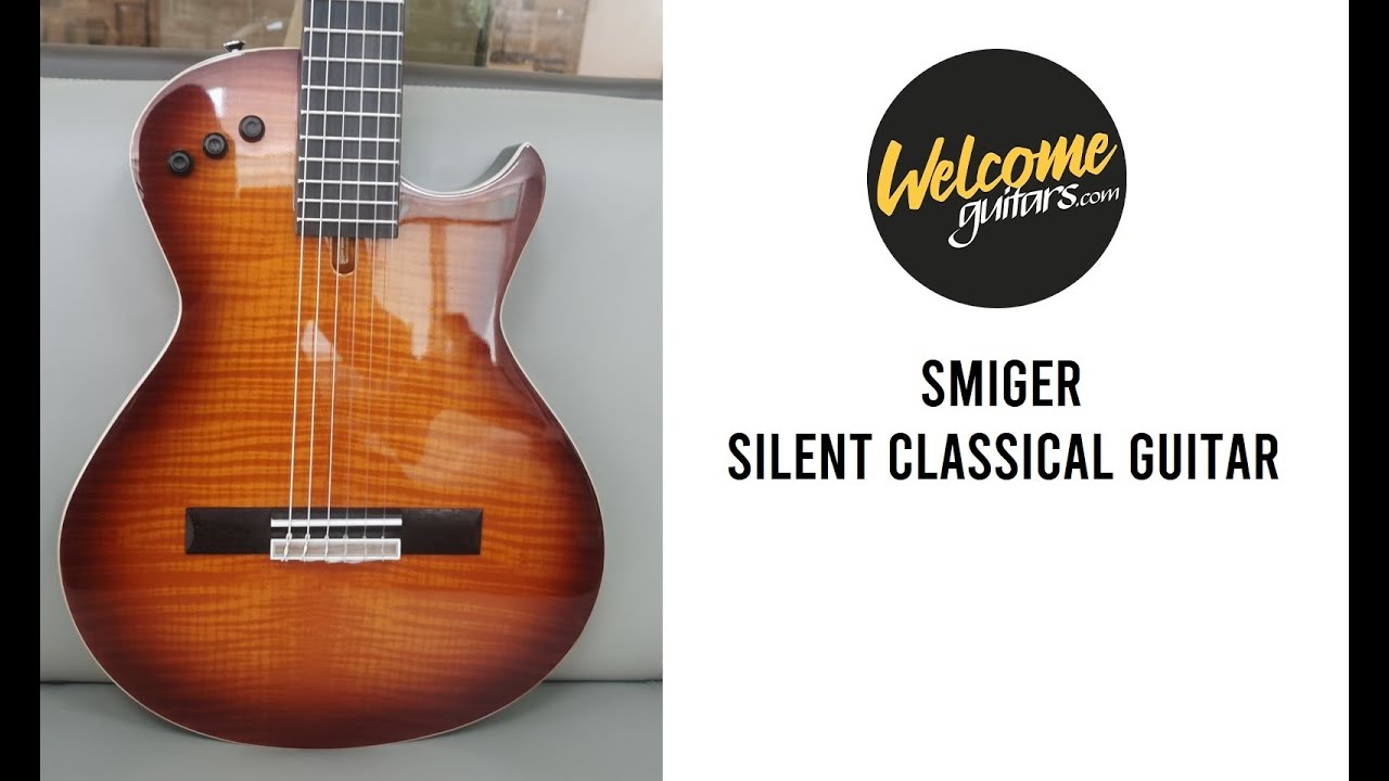 Smiger Classical Silent Nylon guitar like Godin Yamaha