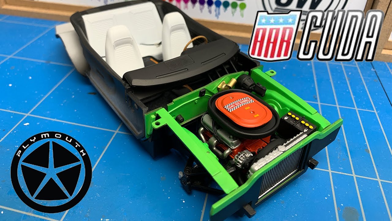 Revell: 1970 Plymouth AAR Cuda Part 3