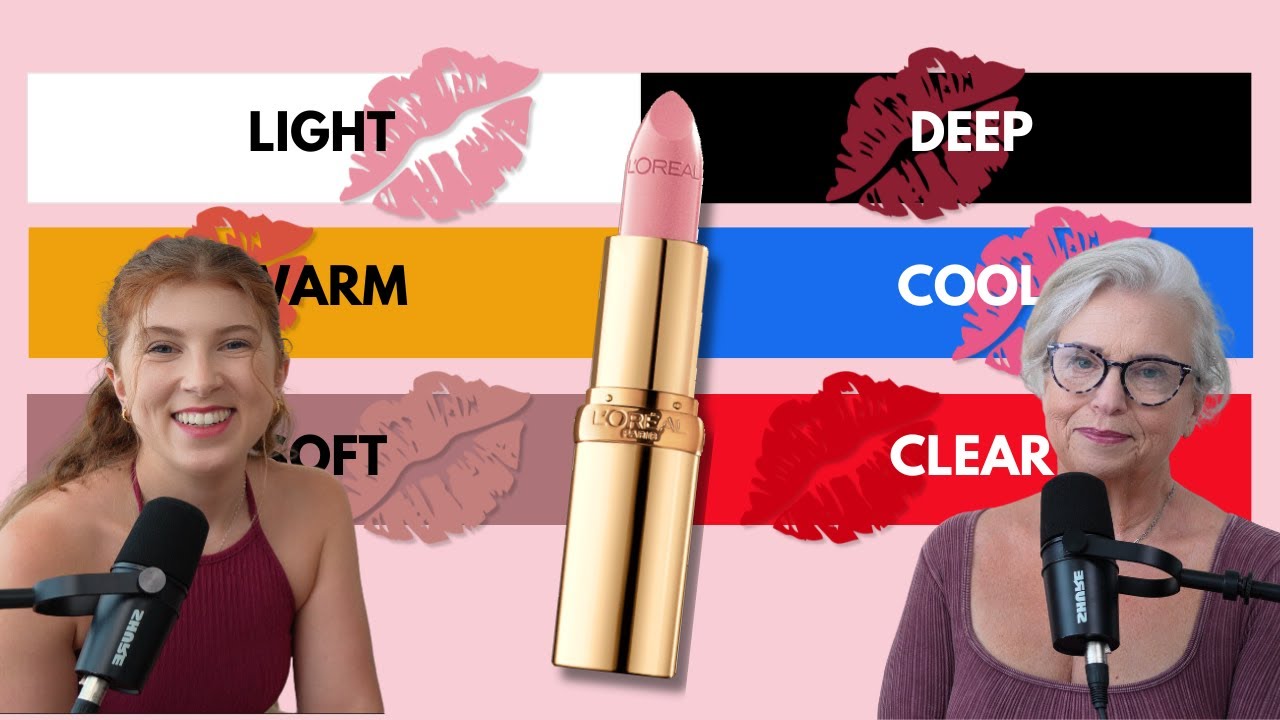 Discover Your Ideal Lipstick Shades | Color Analysis Deep, Light, Warm & Cool