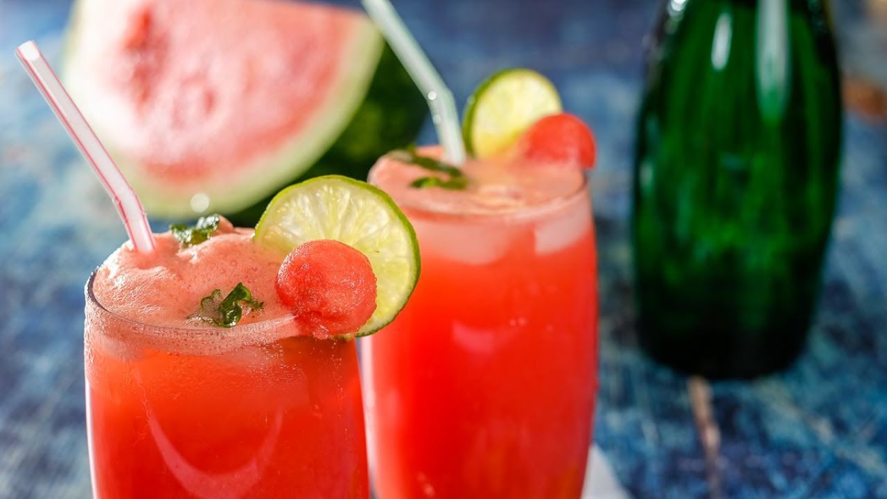 How to Make Watermelon Juice with Mint