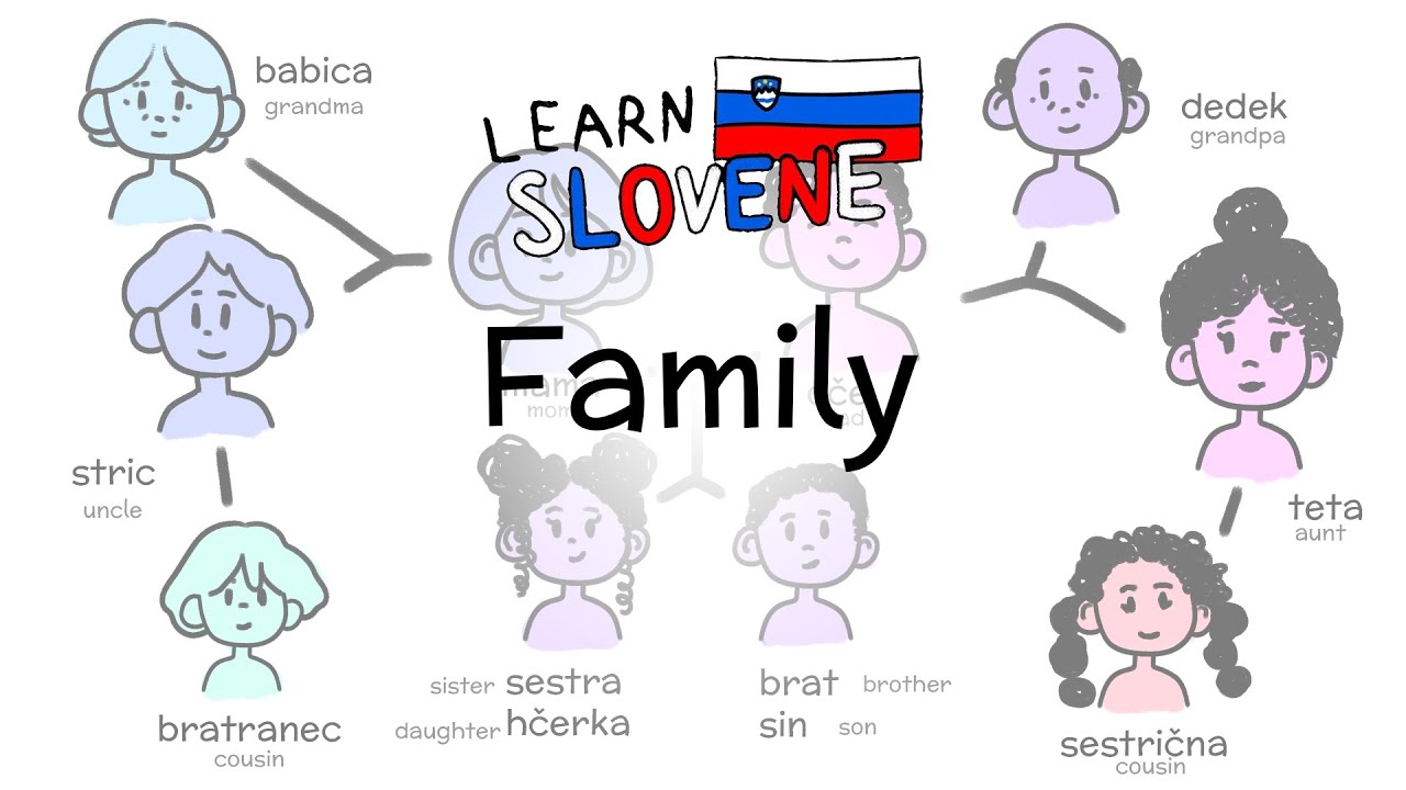Learn Slovene: Family