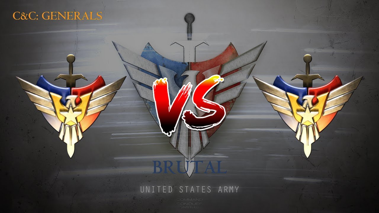 C&C: GENERALS || USA VS USA || USA #2 || SKIRMISH || UNOFFICIAL MAP: FROSTBITE  || (BRUTAL) 4K