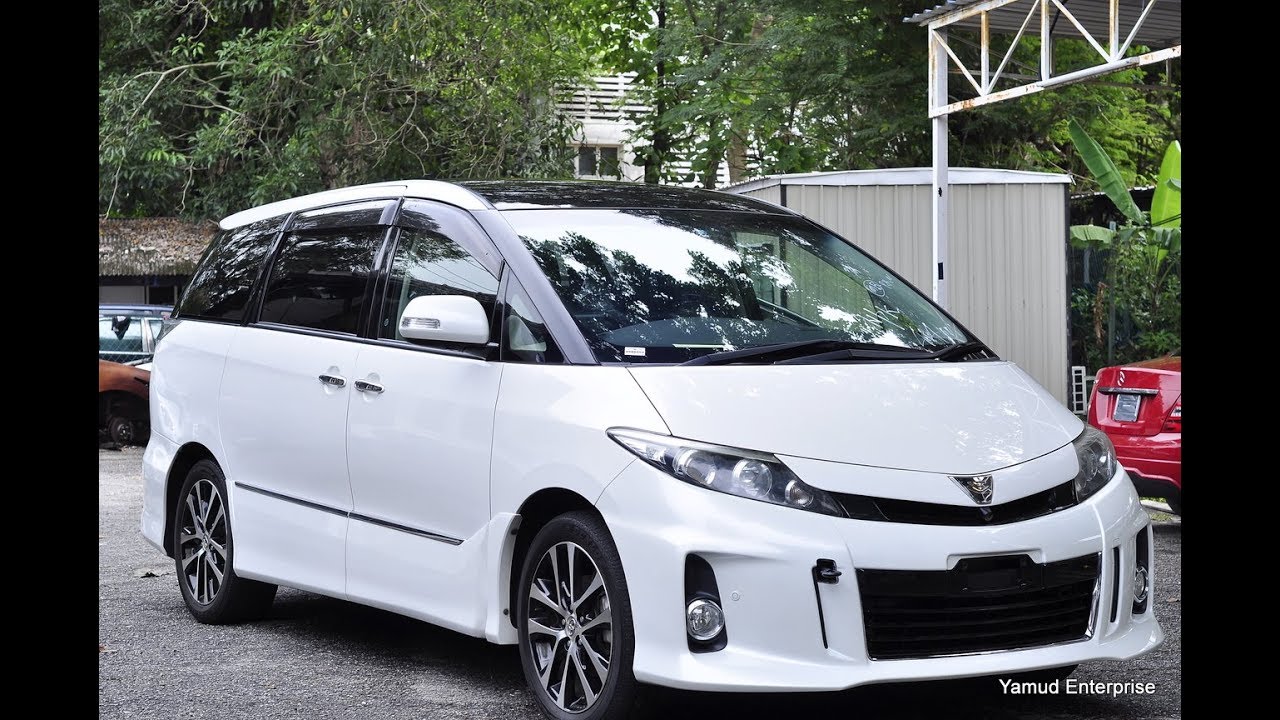 TOYOTA ESTIMA AERAS PREMIUM 2.4cc YEAR 2013   For Sale Unregister