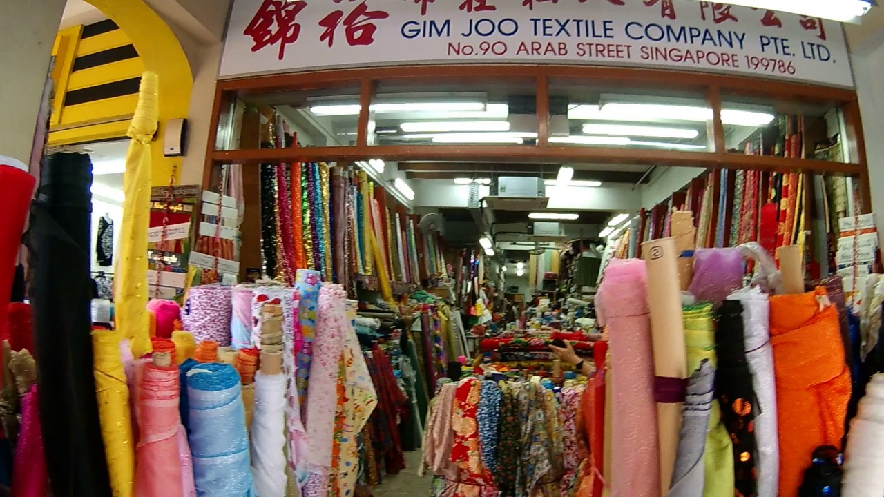 Fine Textile, Fabric, and Tailor Stores on Arab Street in Singapore AKASO EK5000 HD Action Camera