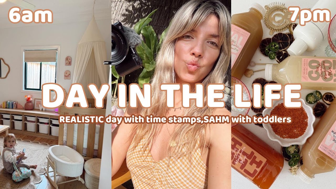 Australian Mum Vlog: FULL Day in the life REALISTIC SAHM Toddlers Best Amazon toddler Buys 