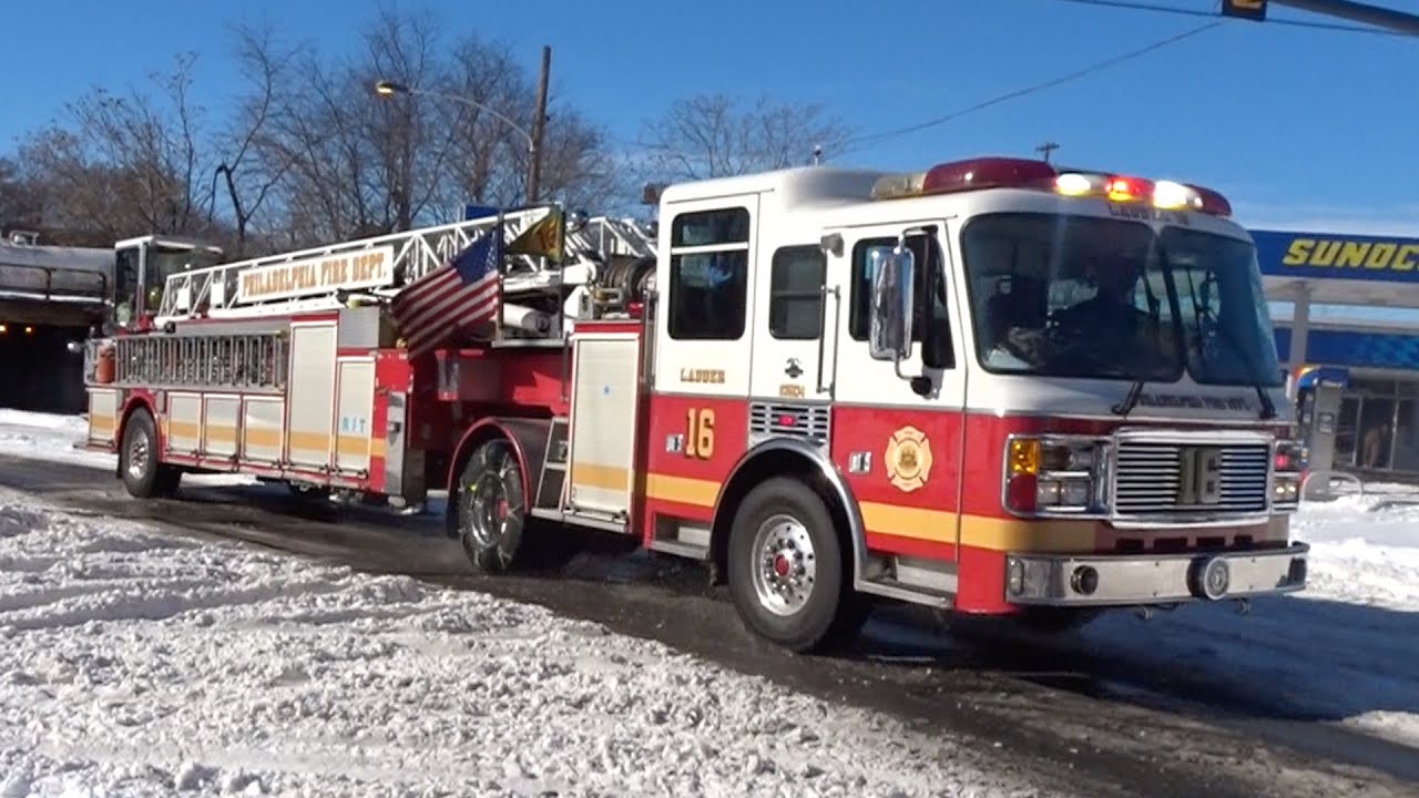 PFD Ladder 16 Responding