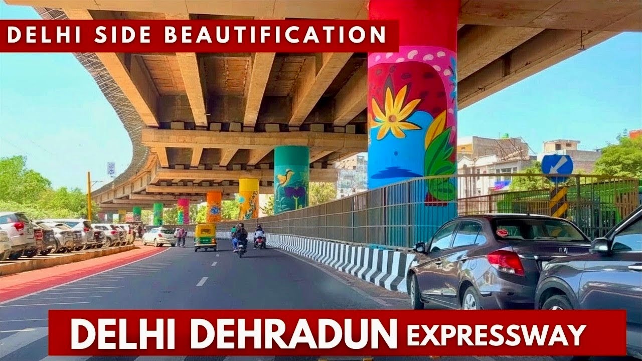 Delhi Dehradun Expressway - Stunning Beautification 😍 | Delhi Side Ground Reality - Looks Amazing