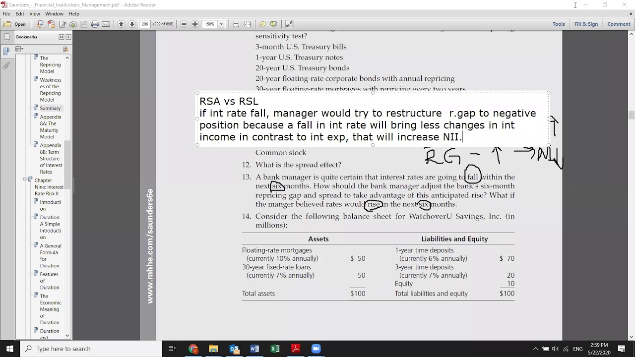 tutorial on qs of interest rate risk 1