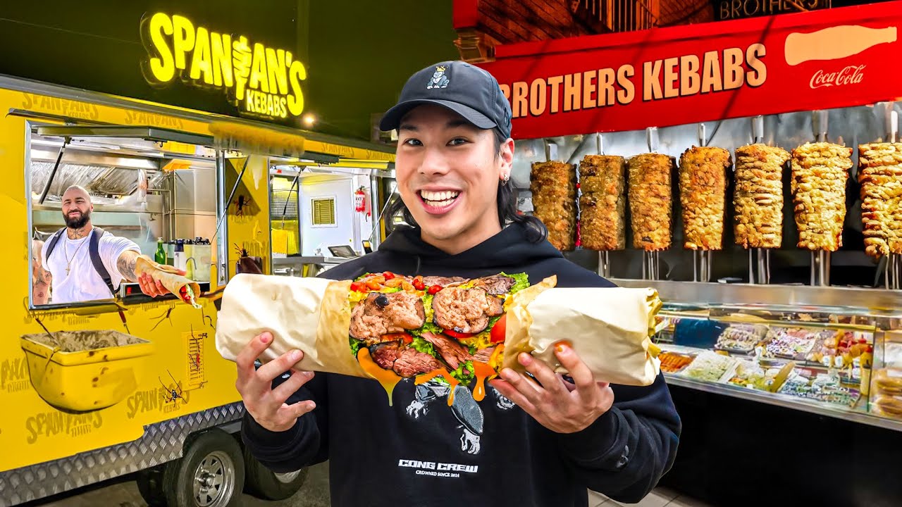 EATING SYDNEY’S BEST KEBABS - Australia’s Jaw-Dropping Fast Food!