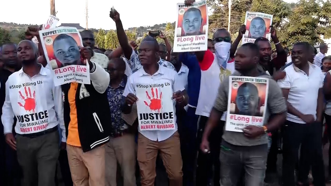 Call For Justice To Albert Ojwang by Teachers and Students of Kituma Sec Sch Where He Was Teaching
