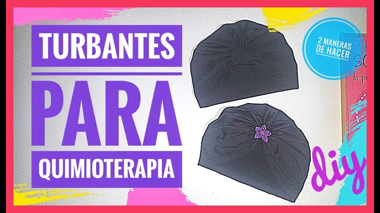 diy turbantes para cabeza quimioterapia @Taller En Zig Zag