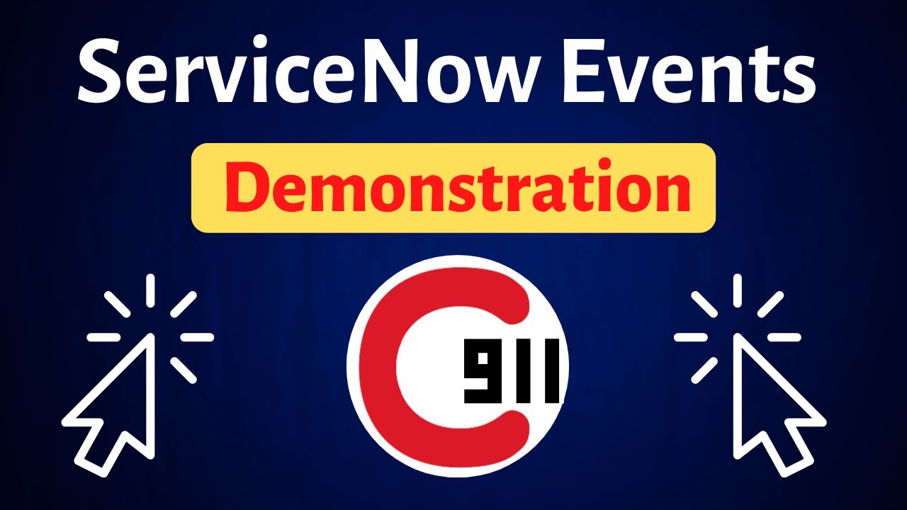 All About Events In ServiceNow | ServiceNow Events & Event Registry