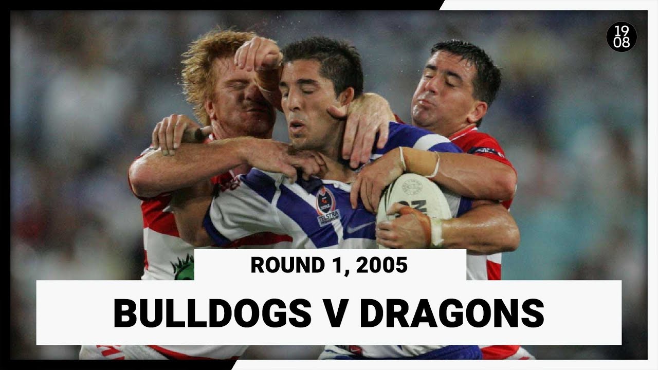 Bulldogs v St George Illawarra Dragons | Round 1, 2005 | Full Match Replay | NRL Throwback