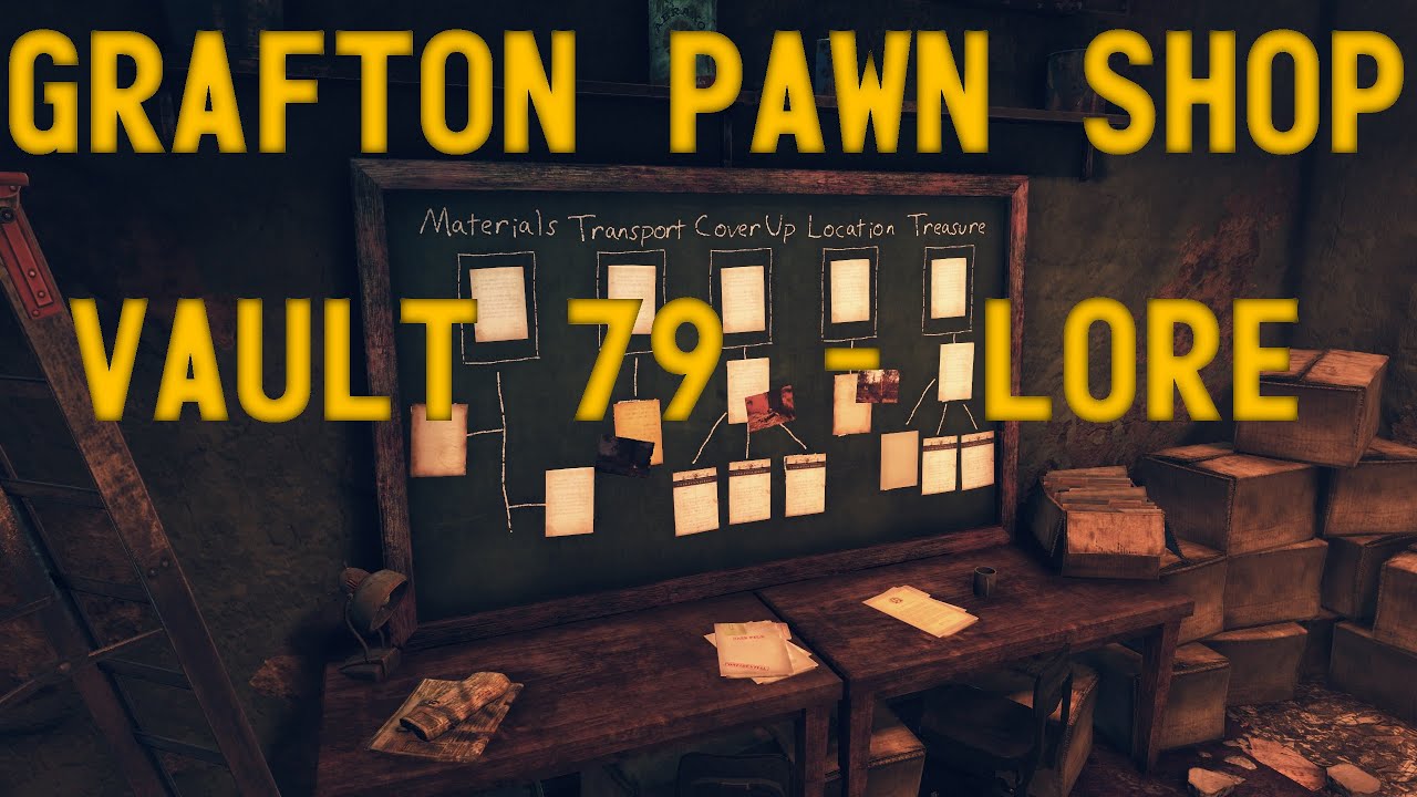 Fallout 76 Grafton Pawnshop Unmarked Quest - Part 1 - The Lore