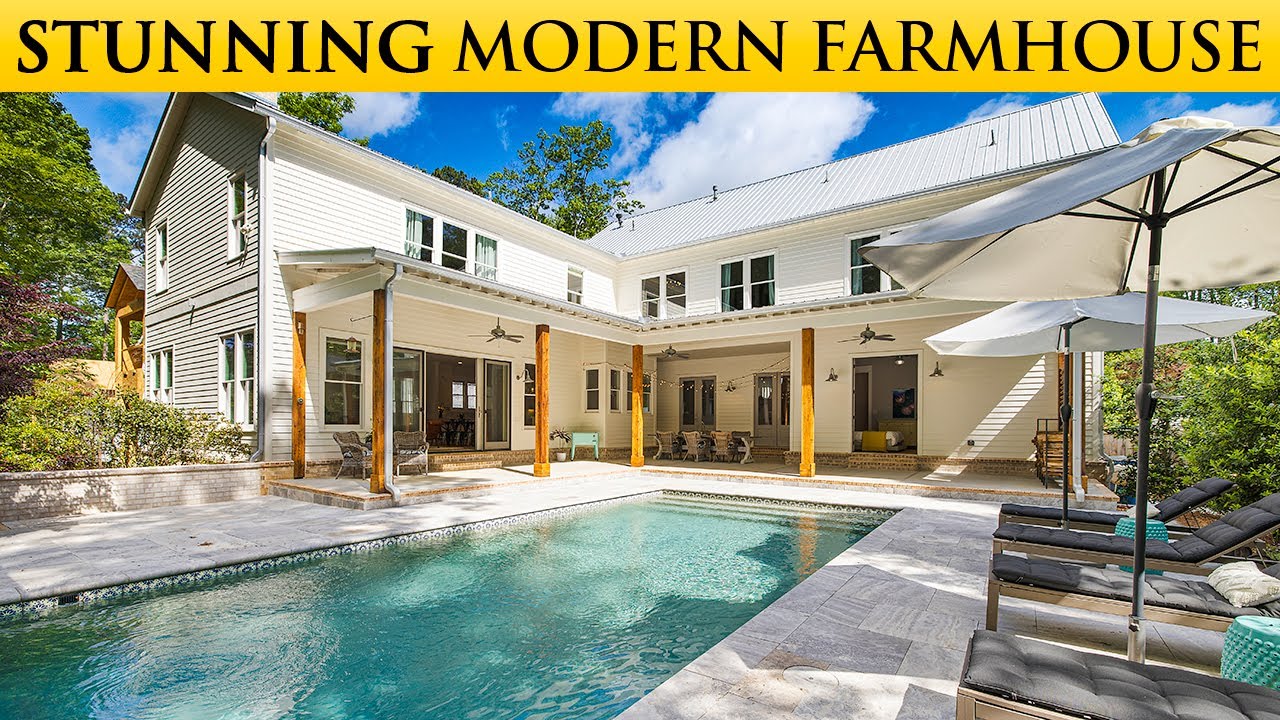 I was BLOWN AWAY by this $3M Modern Farmhouse in Alpharetta GA