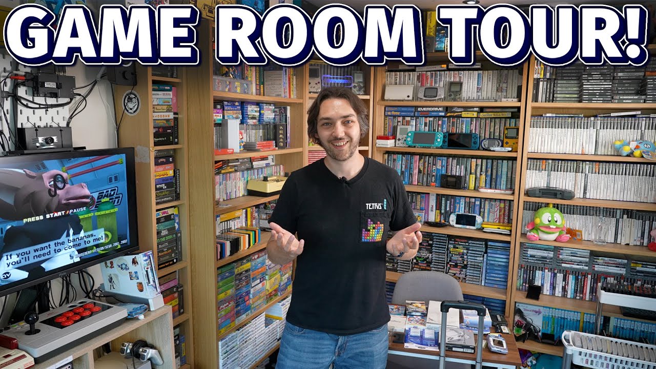 RetroBreak's Game Room Tour 2023!