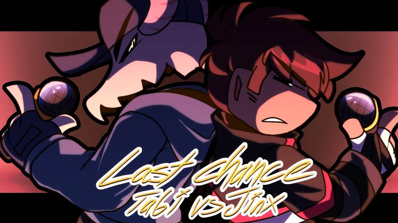 Last Chance But It's Tabi VS Jinx! | TW: Flashing Lights! FNF Cover!