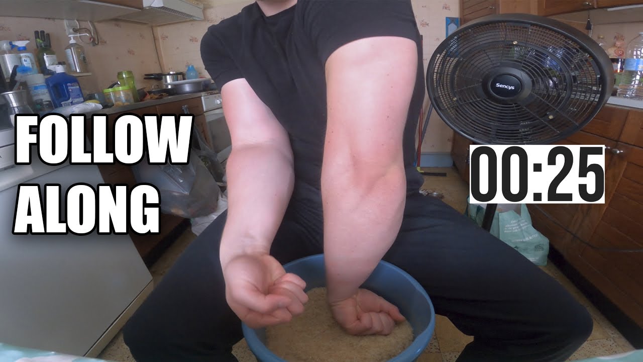 Rice Bucket Training - Follow Along Workout