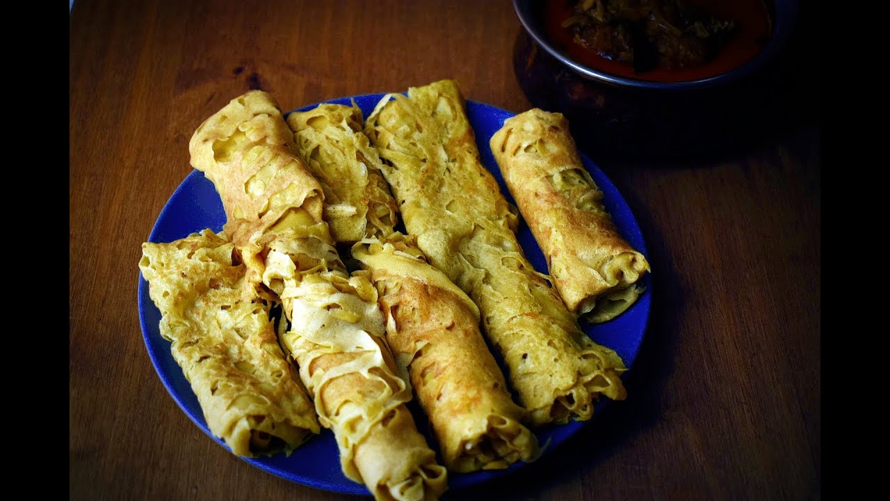 Roti Jala |Malaysian Net Pancakes |Net Crepes