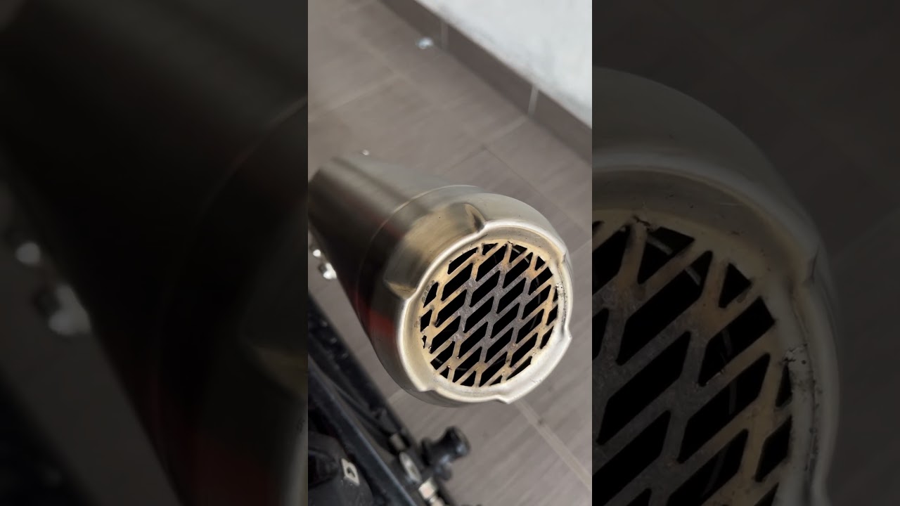 KTM Duke 390 2024 with Remus Exhaust baffle removed