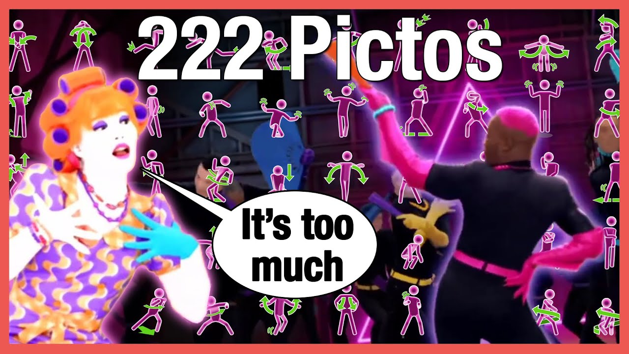 TOP 20 Songs with THE MOST PICTOGRAMS on JUST DANCE